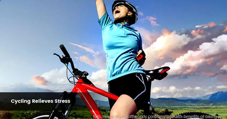 Health Benefits of Biking - Cycling Relieves Stress