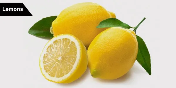 List of Healthy Foods - Lemons